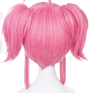 Anime Game Wig Cosplay Hair Set