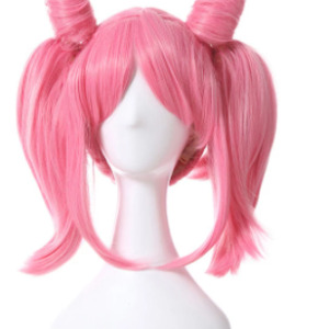 Anime Game Wig Cosplay Hair Set