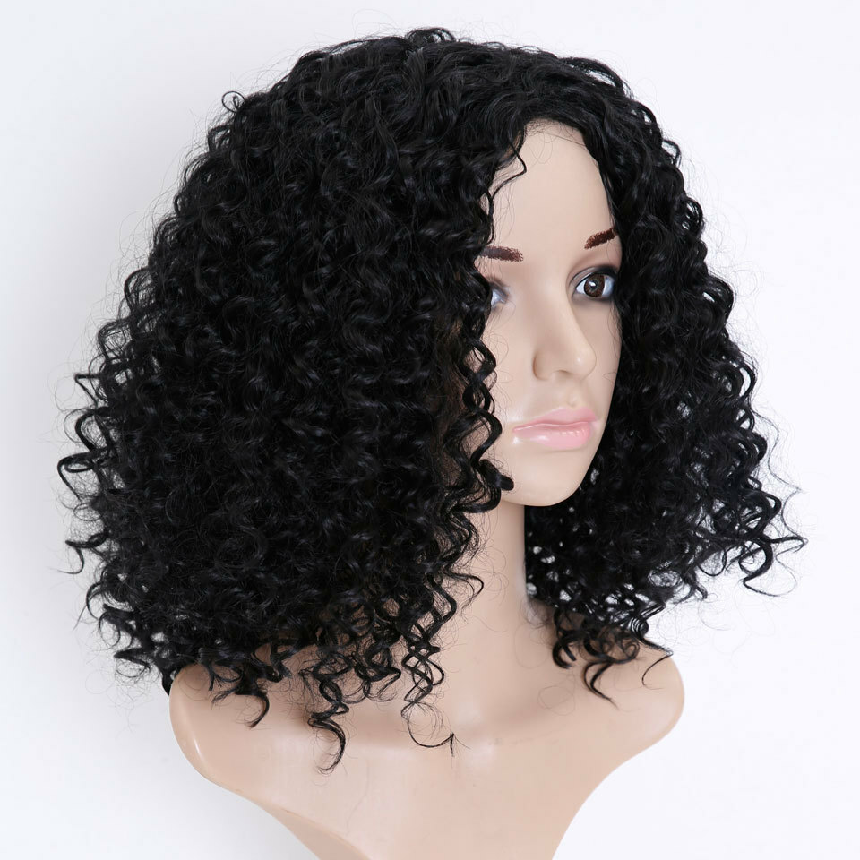 Beautiful short curly wig