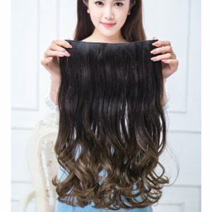 Big wave one piece wig hair piece