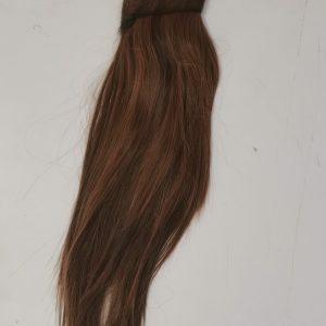 Black long straight hair wig cover