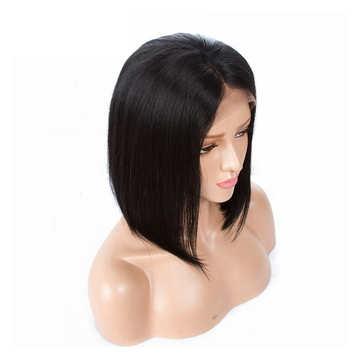 Bobo head black wig