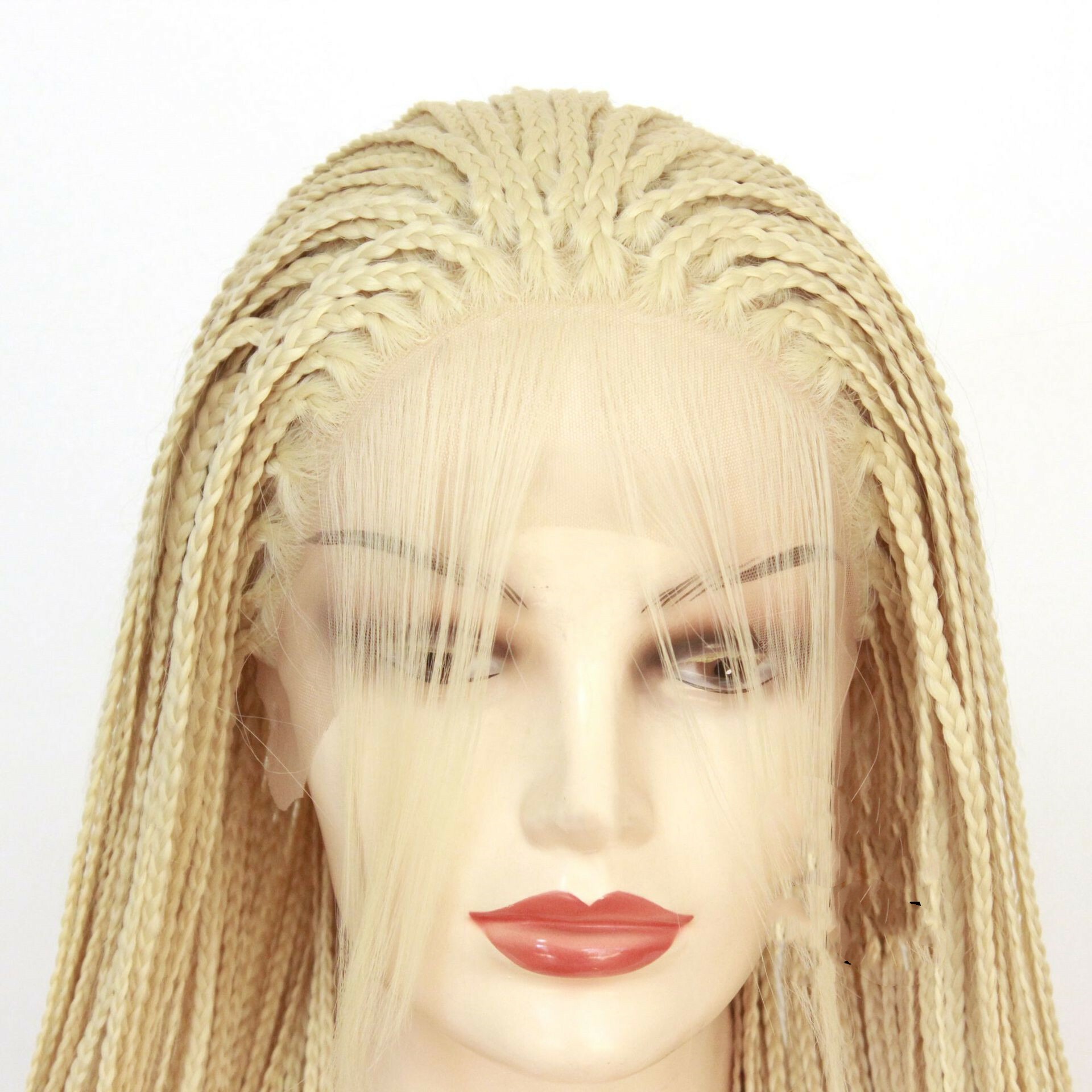 Chemical Fiber Lace Wig Headgear Baby Hair Three-strand Pigtail