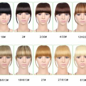 Chemical Fiber Wig Female Seamless Air Bangs