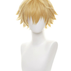 Cosplay Wig Blonde Short Hair