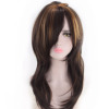 Europe and America  trend spot medium long curl wig