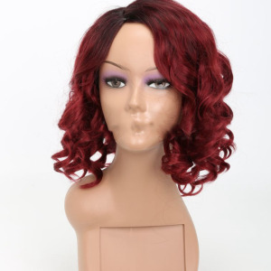 European beauty wig headgear