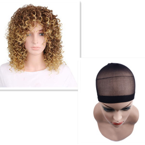 Fashionable chemical short curly hair wig