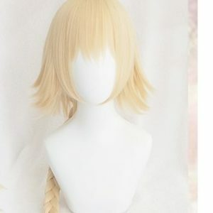 Fate Apocrypha Joan of  FGO Ruler braid cosplay wig