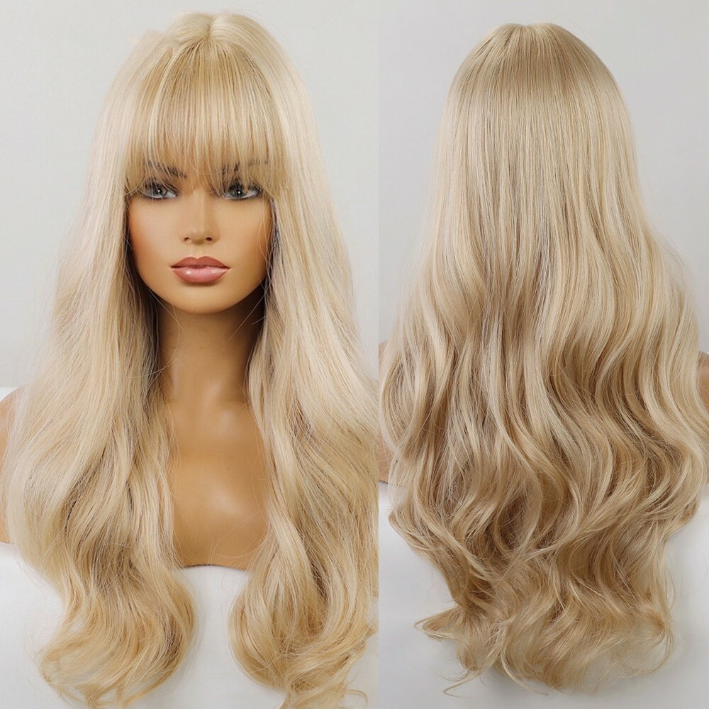 Fluffy Fashionable High-temperature Silk Wig