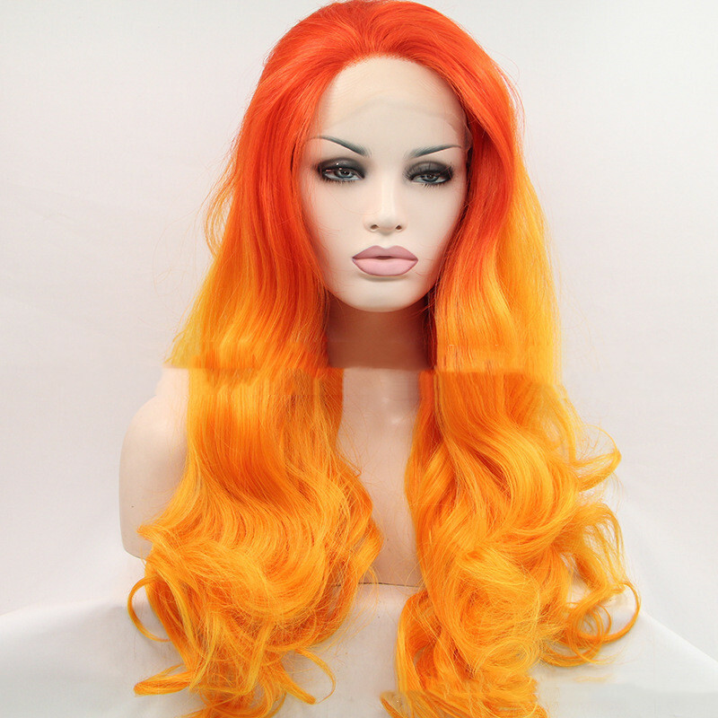 Lace Wig Big Wave Two Tone Head Cover