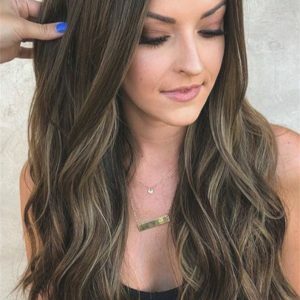 Ladies big wavy long curly hair