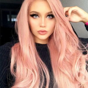 Large wavy long hair wig