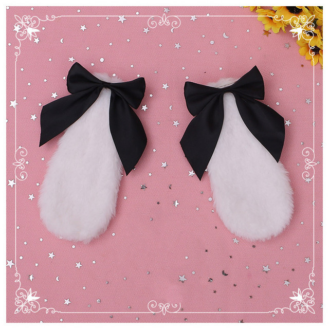 Lolita Headdress Bow Side Clip To Clip