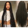 Long Curly Hair Hood With Dirty Braids