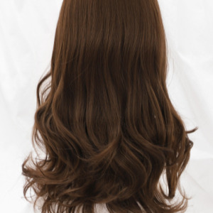 Medium-length Fluffy Big Wavy Bangs