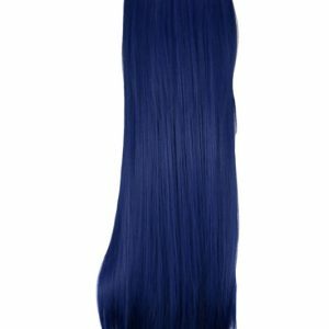 Mixed Blue Super Long Straight Hair Cosplay