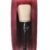 Qi Liuhai Real Hair Wig Straight Hair Headgear