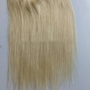 Real hair wig European and American fishing line