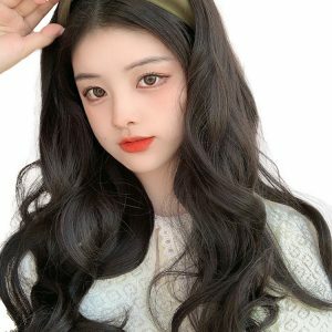 Removable Hairband Wig Female U-shape