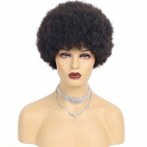 Short Wigs Human Hair Afro Kinky Curly