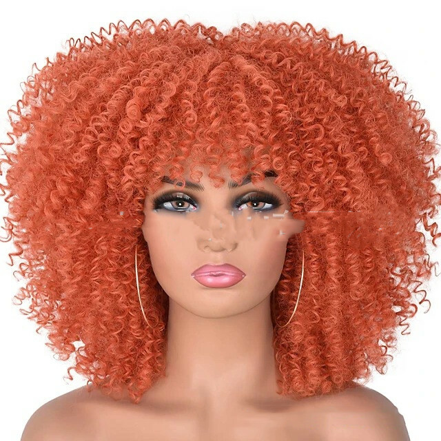 Small Curly Hair Rose Mesh Synthetic Headgear