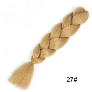 Synthetic Wig Dirty Braid Braided Hair Big Braid