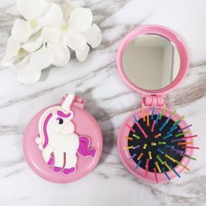 Unicorn Cartoon Animal Pattern Plastic Comb