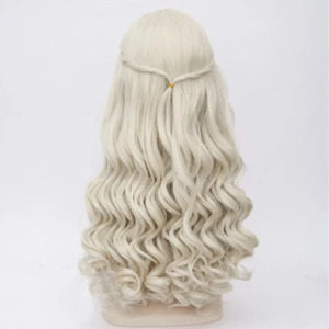 White Long Hair Wig Alice in Wonderland