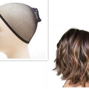 Wig female short curly hair