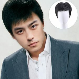 Wig Sets Real Hair Natural Fluffy Replacement Male