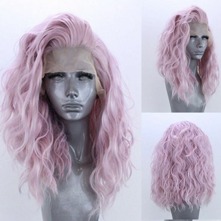 Women's Chemical Fiber Front Lace Wig Headgear