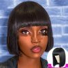 Women's Wigs Blonde Short Straight Hair Bobo Wigs